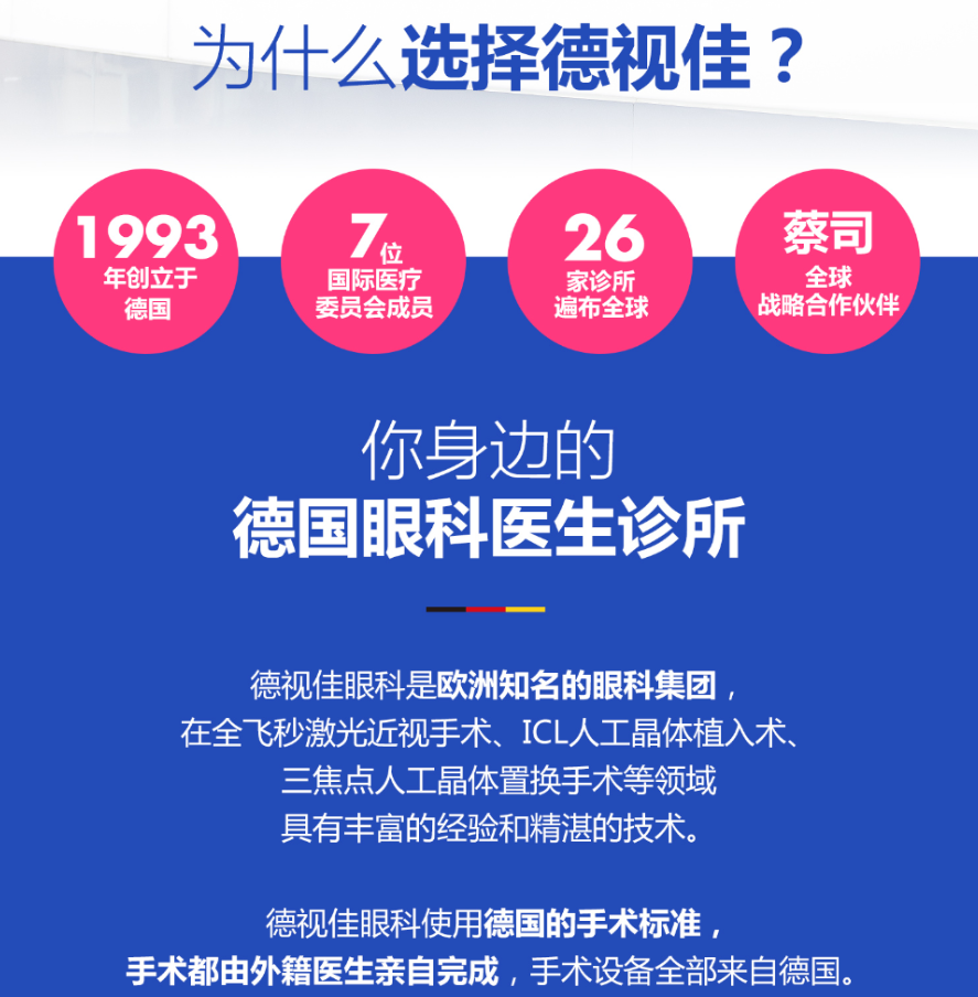 德视佳眼科高度近视矫正手术做的怎么样